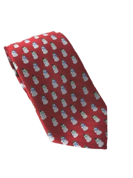 Hallmark Other - Hallmark Snowman All Over Print Necktie